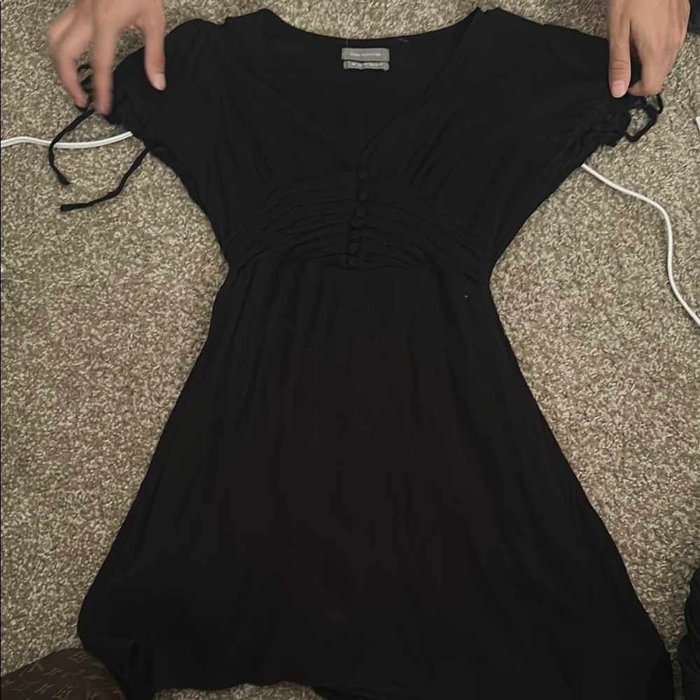 Urban Outfitters Black Flowy Dress